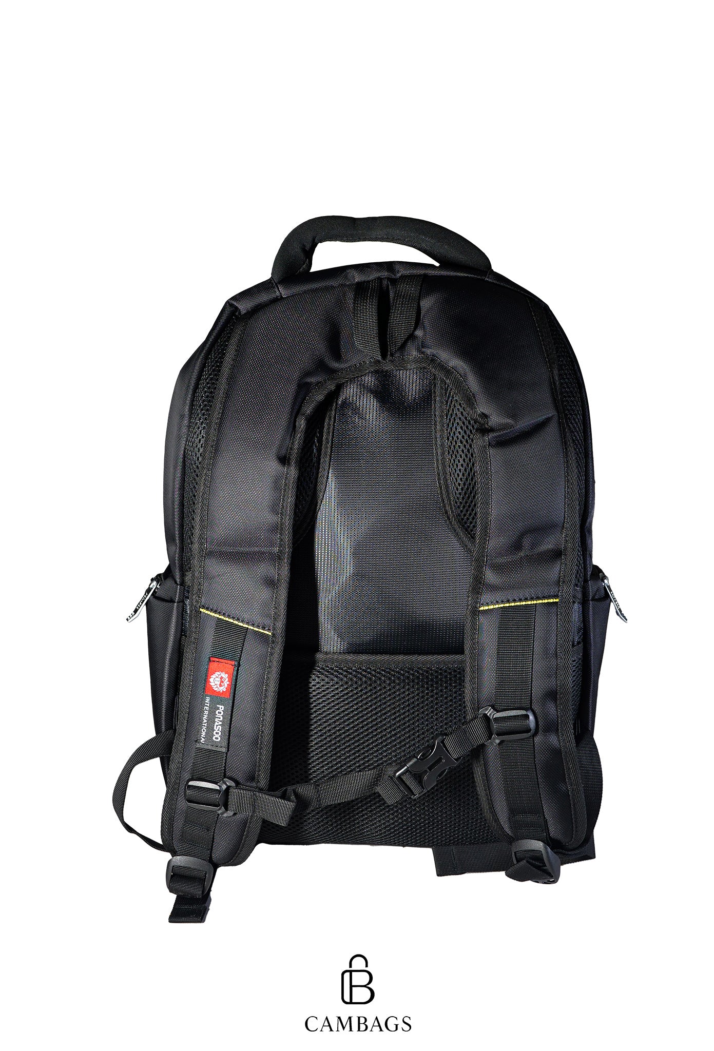 Morral Ponasoo Negro con Puerto USB y Salida AUX – Práctico y Resistente